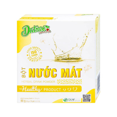 Bột nước mát thảo mộc Datino (Hộp 10 gói x 8g)